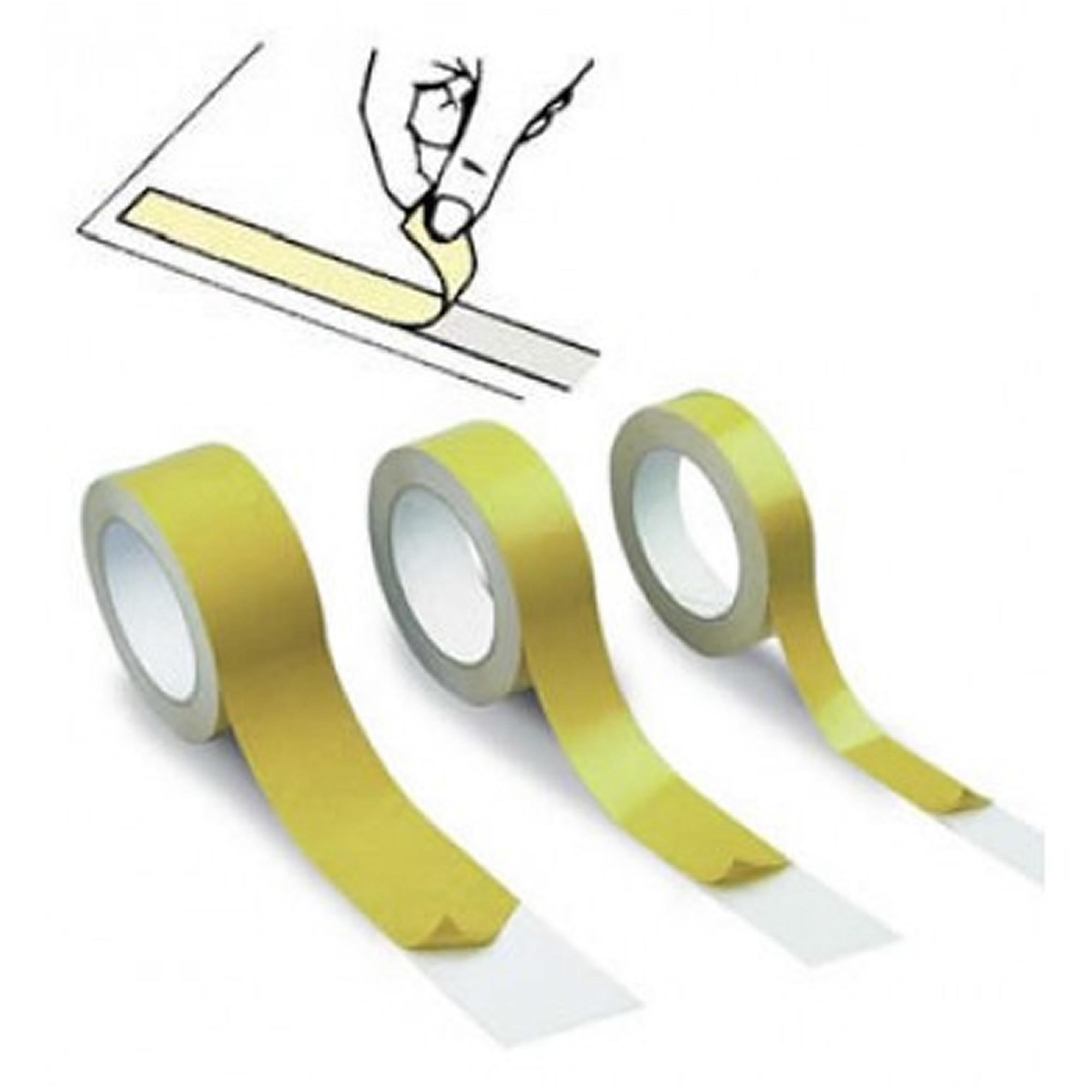 Sicad46014147 Double-Sided Adhesive Tape Transparent 15 mm x 10 m