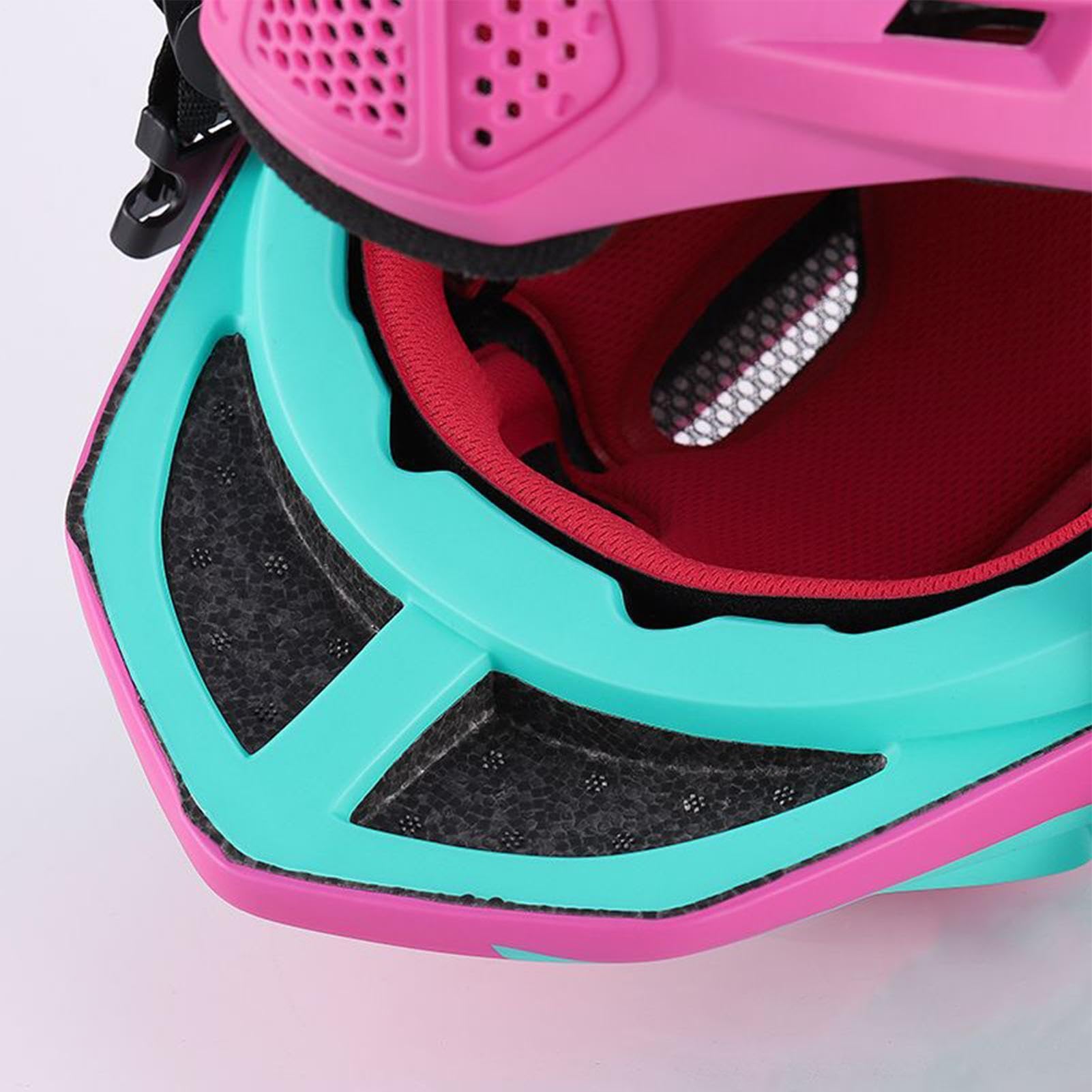 Ganzgesichtshhelm Kinder - Einstellbare Schutzausrüstung Fahrradkopf, Leicht Schlagfest Kindermotorrad | Sicherheitsschutz Jungen Mädchen Jugend Skateboard Outdoor Fahrt Park Play