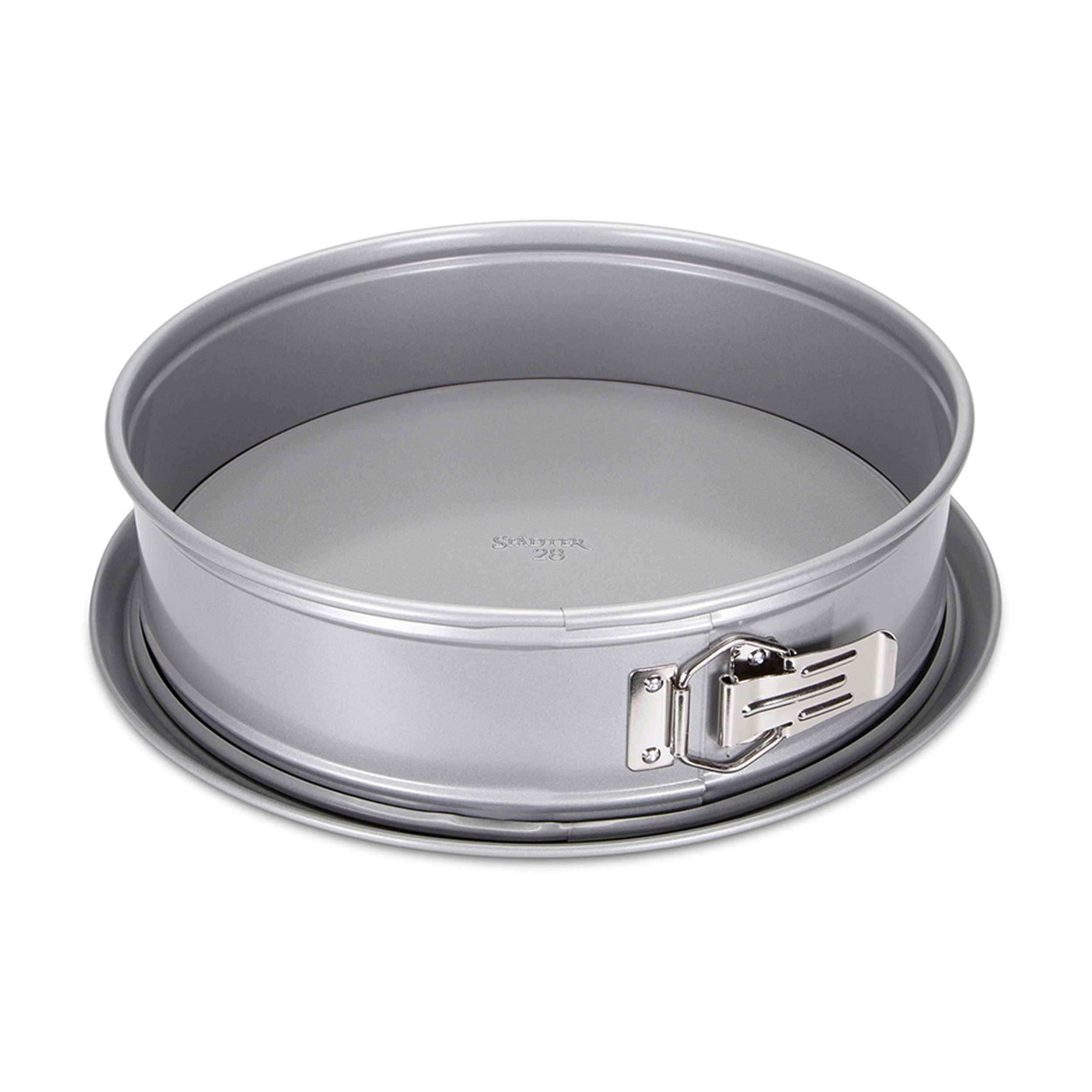 Städter Springform we love baking, Ø 28 cm, mit Flach- und Rohrboden, Hochwertige Antihaftbeschichtung, made without PFAS, Backform für Kuchen & Torten