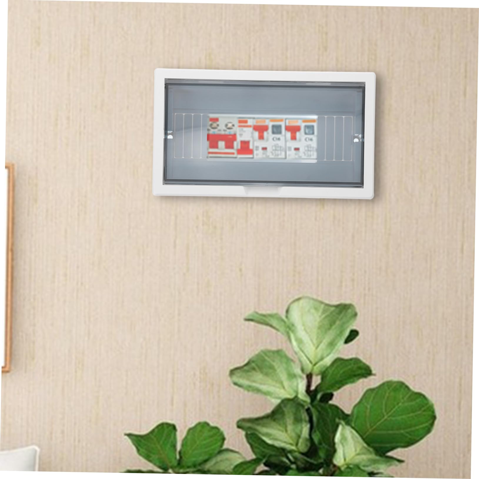 SOLUSTRE 5pièces Boîtier De Distribution Électrique Étanche Couvercle De Panneau De Pour Et Gestion Des Câbles Design Élégant Et Installation Facile Pour Applications Résidentielles