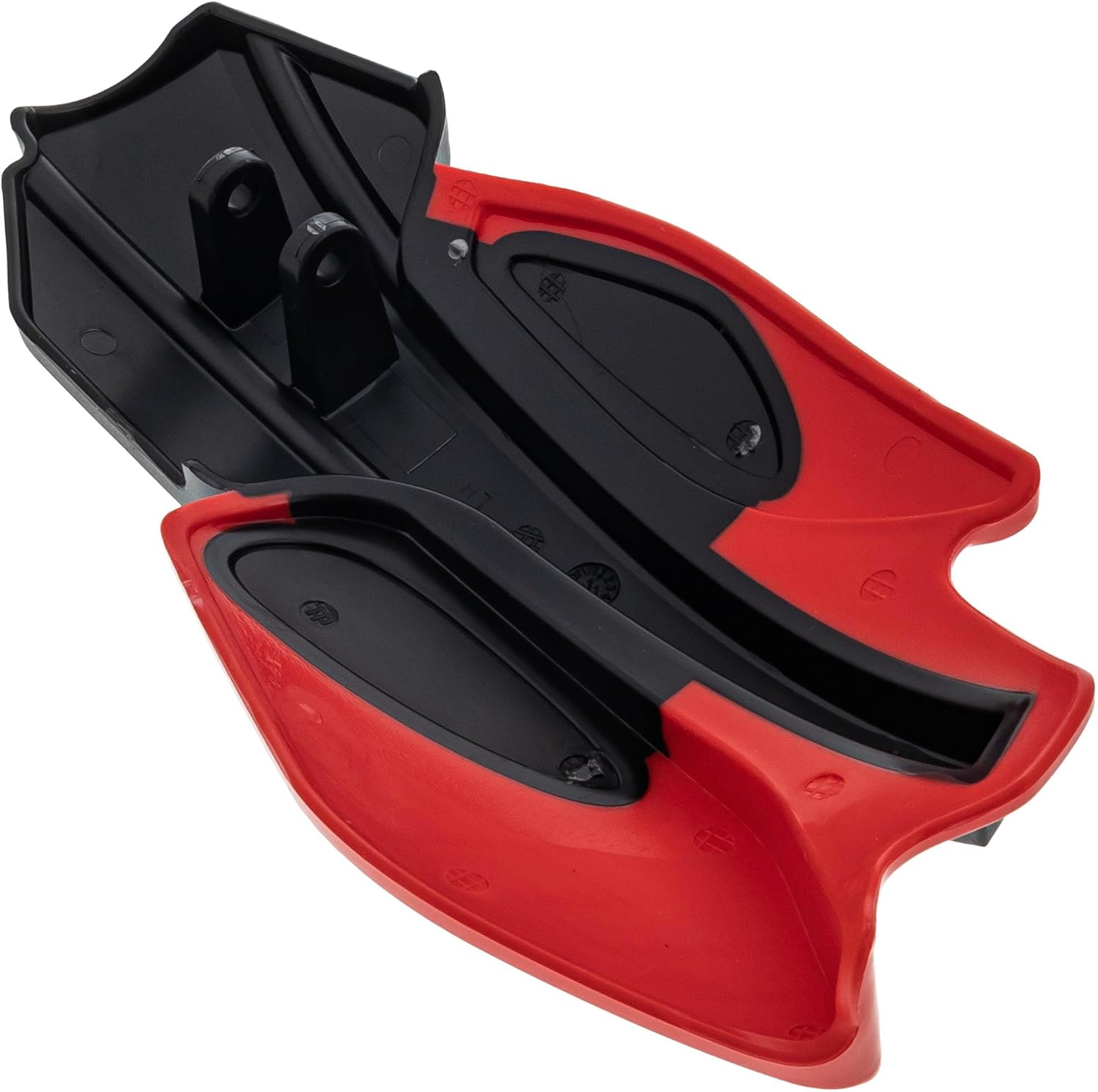 Polaris ATV Handguards, Red, 2-Pack, Specific for Scrambler XP 850, Genuine OEM Part 2876845