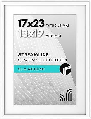 Americanflat 24x34 Poster Frame In Black - Use As 20x30 Picture Frame