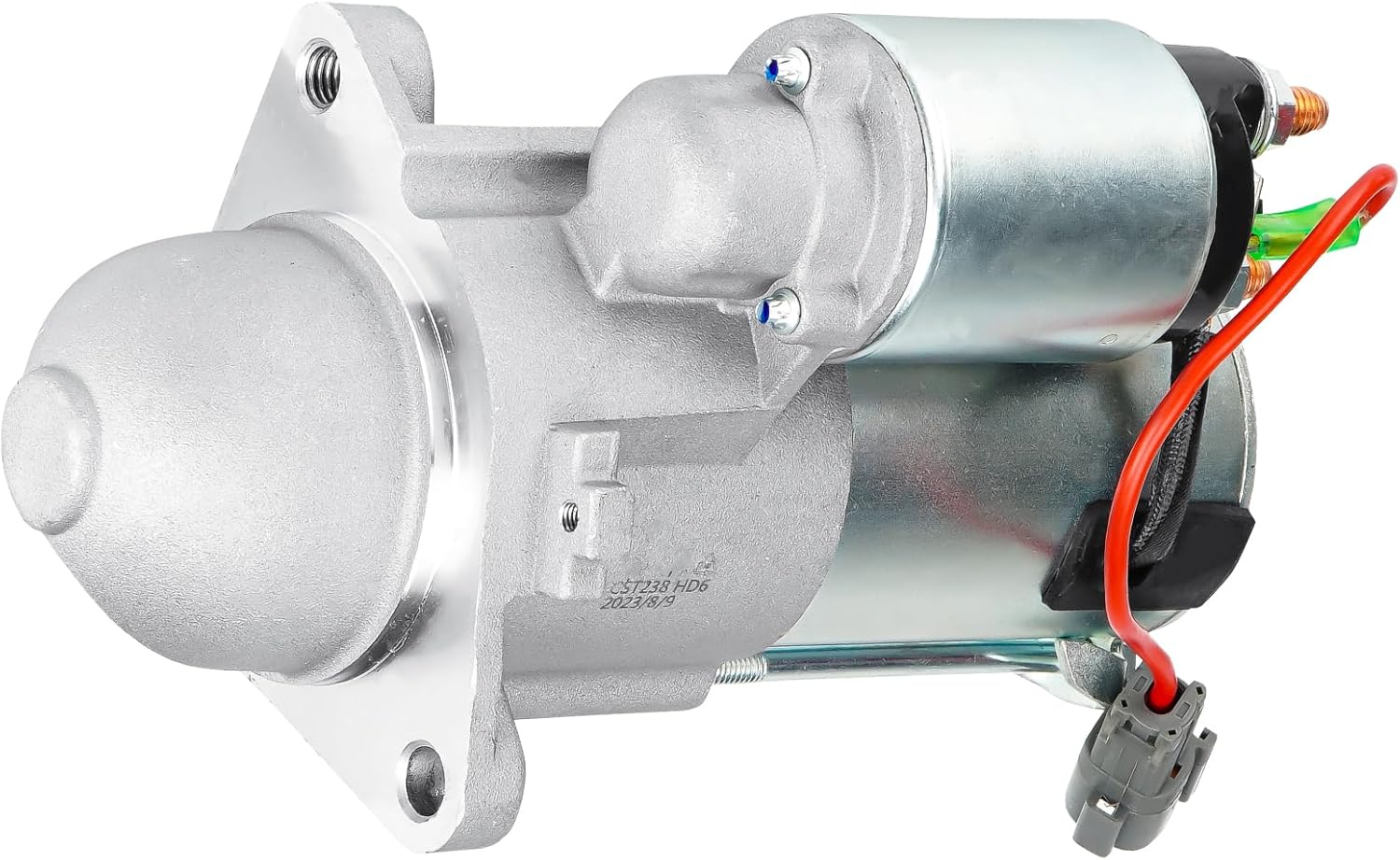 6749 Starter for Nissan Sentra 1.8 1.8L 2003 2004 2005, 1.1KW 9 Teeth, Replaces 410-12256, S114-900, 9000908, 23300-8U300, 91-01-4643, 140-6055