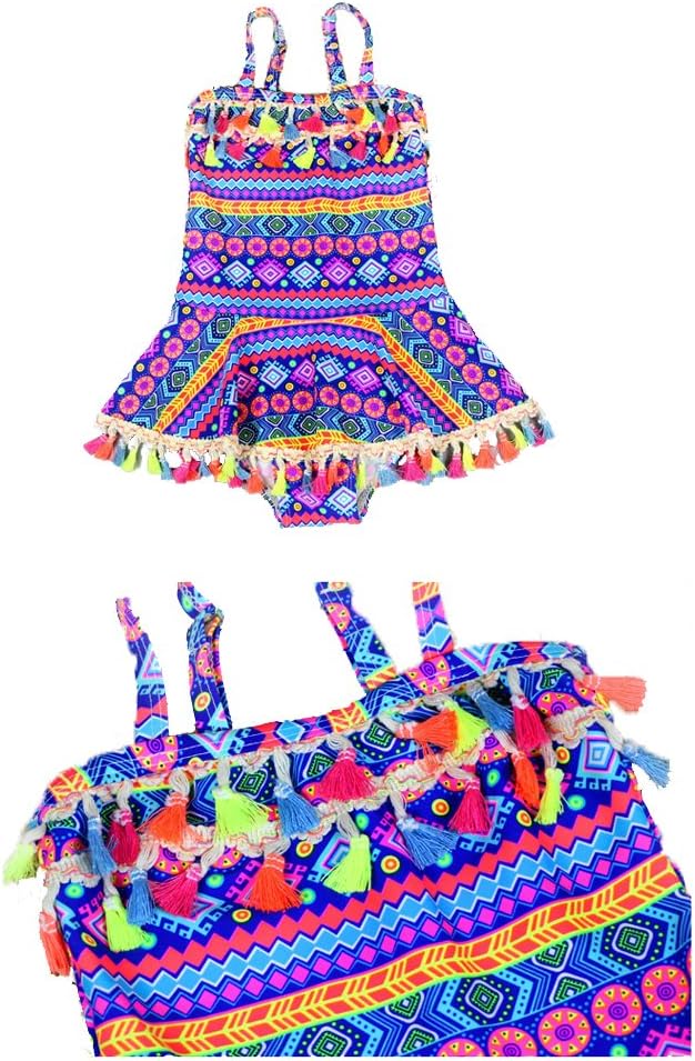 Suncala Girls Swimsuit one Piece Or Two Piece Set Swimwear Bathing Suit Swimsuit-One Piece XL(6-7 Years)