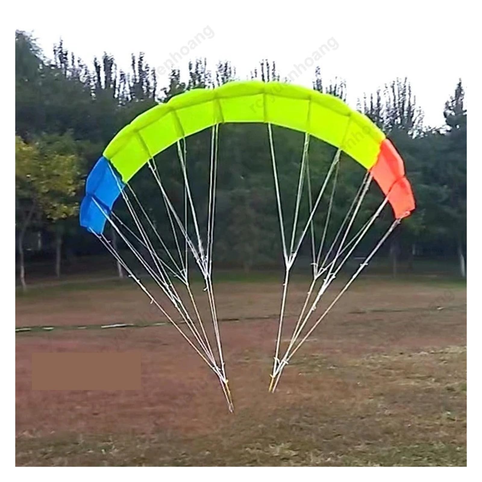 RC Paragliding Head Leaf zabawki Paragliding Stałe skrzydło samolot tkaniny | Latanie na świeżym powietrzu RC Paralotnia Głowa skrzydła 1 metr 1,28 metra 1,5 metra 2,36 metra(1.28meters)