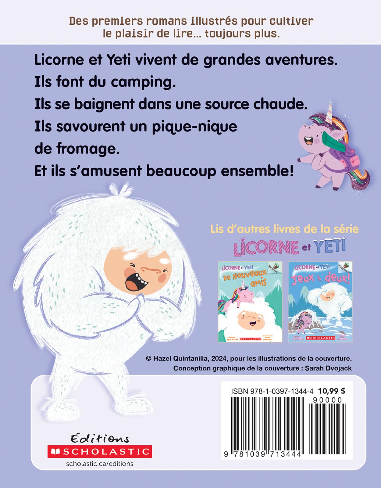 Noisette: Licorne Et Yeti: N° 9 - Au Clair de Lune