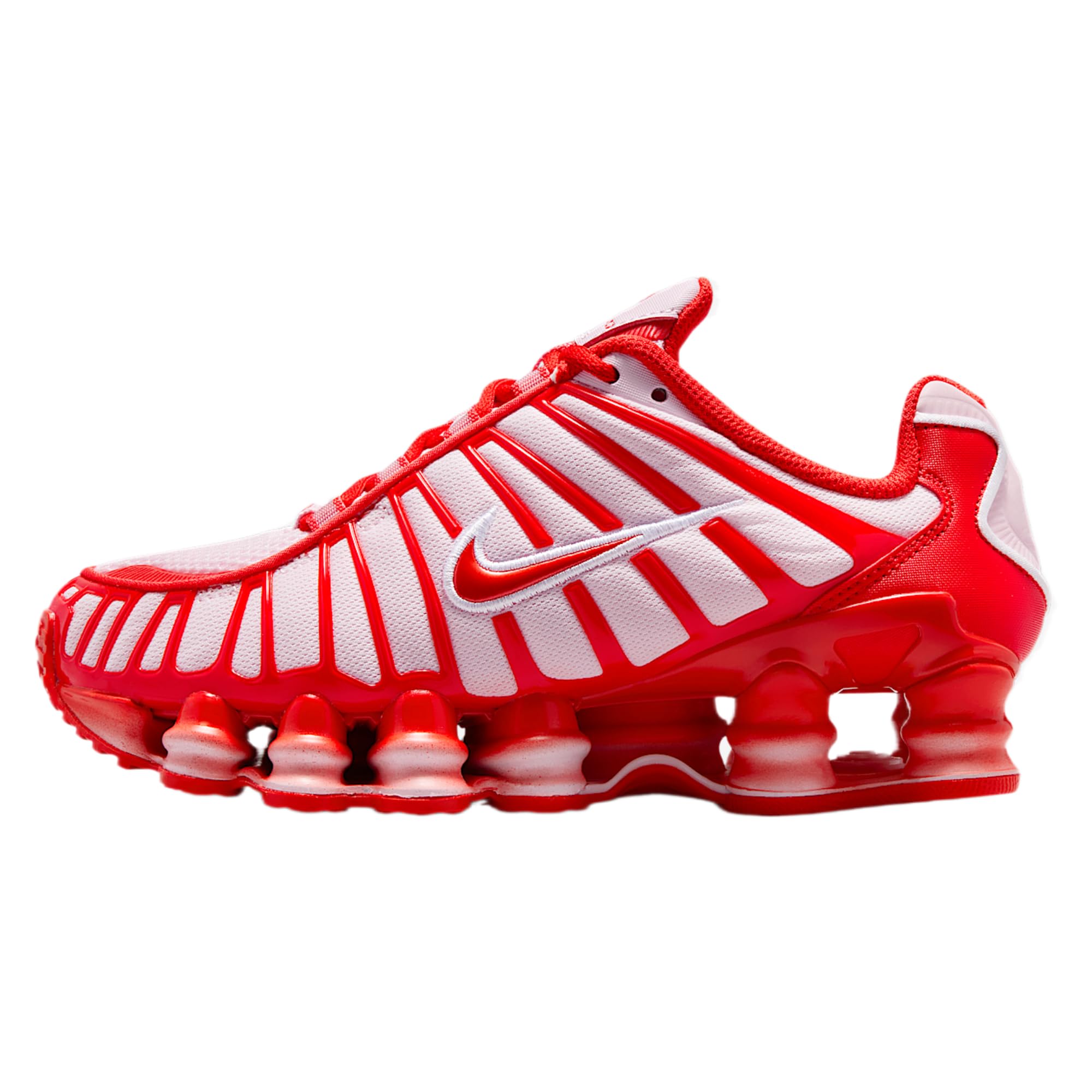 Shox TL Big Kids' Shoes (Pink Foam/White/Habanero Red)