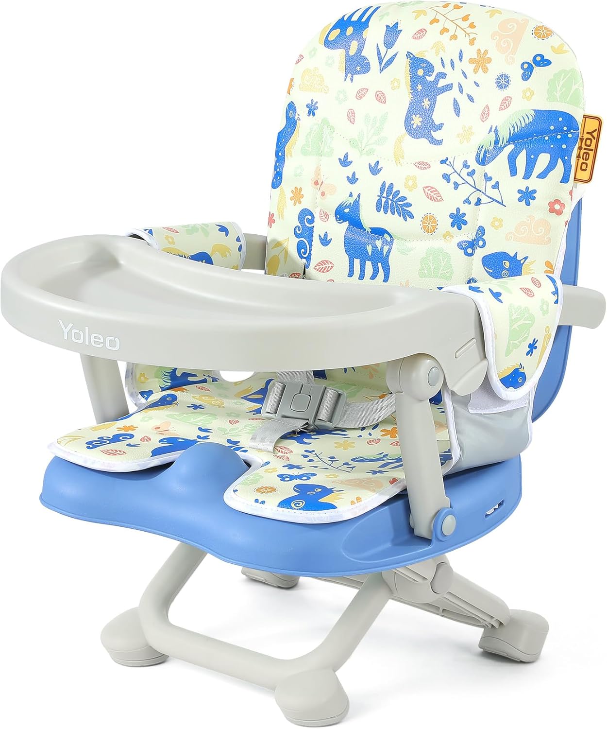 Yoleo Portable High Chair for Babies and Toddlers, Baby Booster Seat