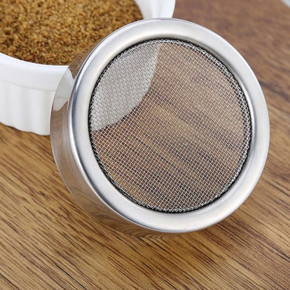 Edelstahl Gewürzflaschen Set, Gewürzglas mit Streuer für Zucker Salz Mehl, Gewürzspender für Backen Kochen Würzen