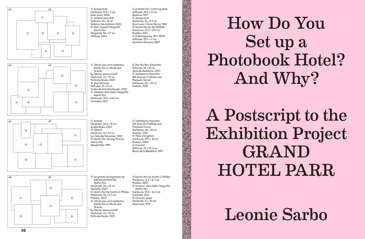 Grand Hotel Parr: Photobooks by Martin Parr (RM)