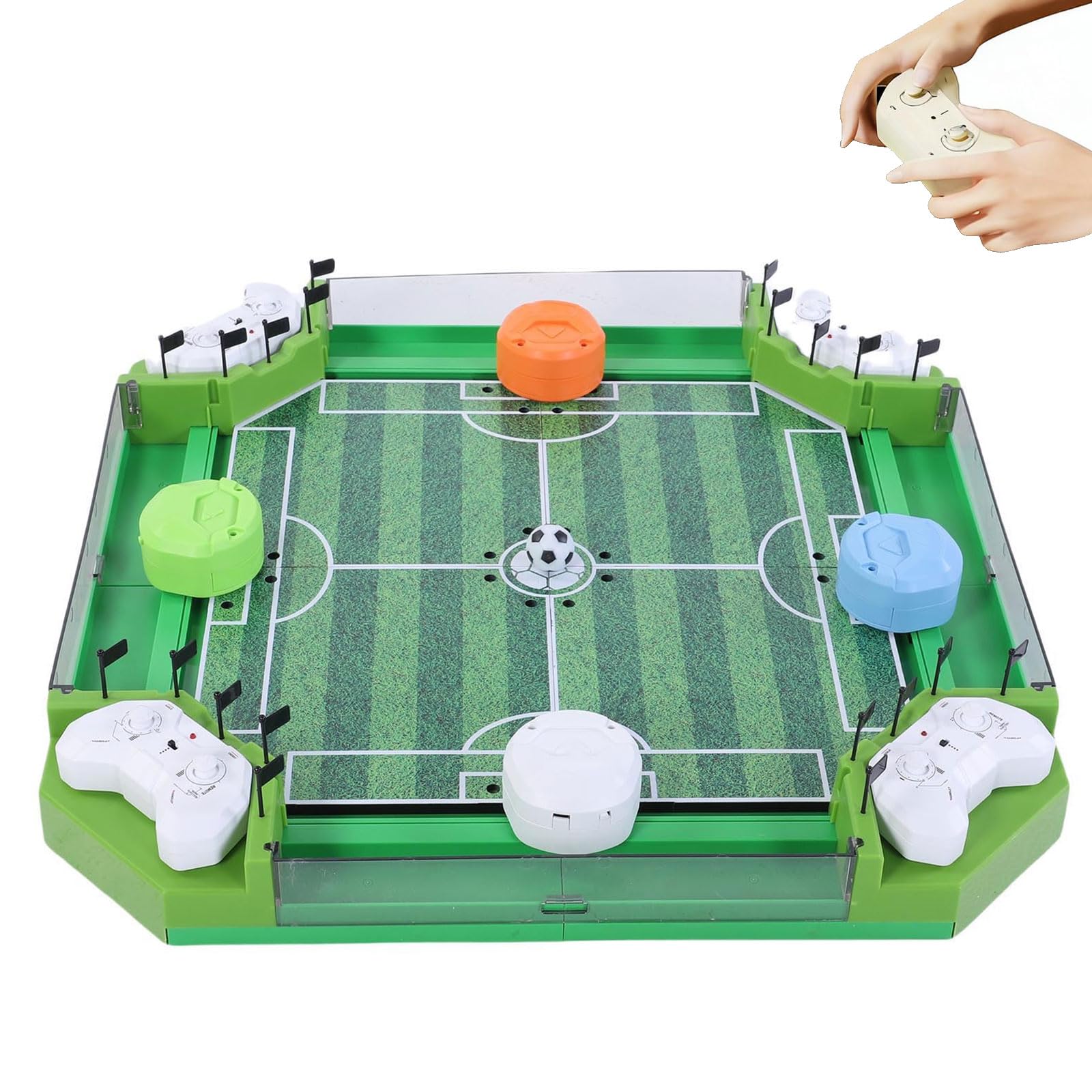 Futbolín con Control Remoto y 4 Mandos interactivo para Niños 8