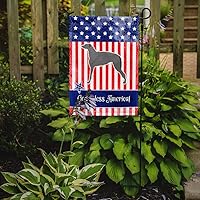 Vista 1185 de Caroline's Treasures BB4243GF Bandera de jardín con texto en inglés «Merry Christmas» con texto en inglés «Merry Christmas», bandera decorativa