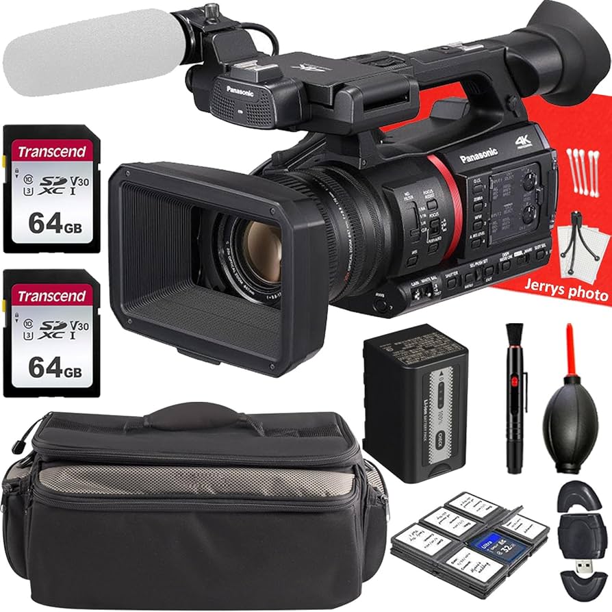 Panasonic - Panasonic パナソニック AG-CX350 Amazon.com : Panasonic AG-CX350 4K Camcorder + 2PC 64 GB