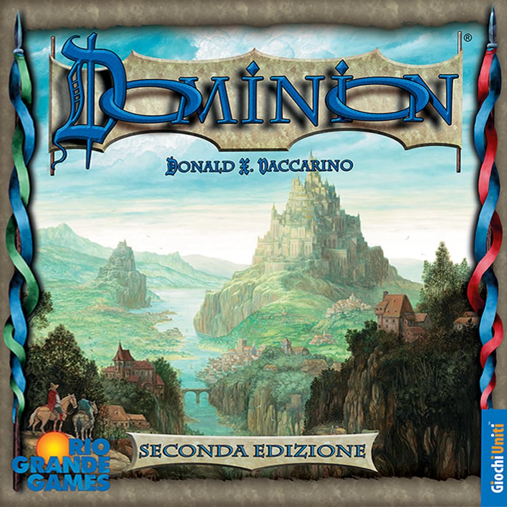 Giochi Uniti - Dominion narodziło się królestwo, nie kolekcjonerska gra karciana, wydanie włoskie, GU740, wersja bieżąca