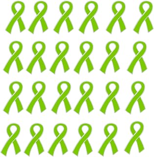 Ribbon Pins 1/5/25/100 for Cancer & Disease Awareness - Various Causes - Bulk Quantities Available for Support Groups and Fundraising