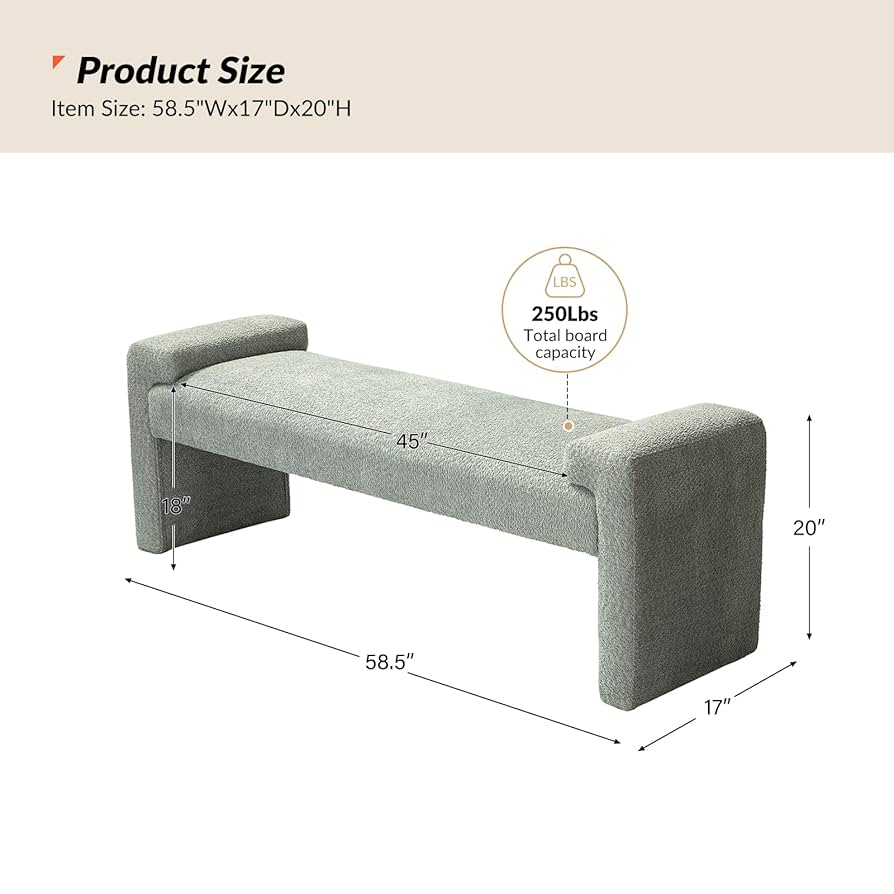 Amazon.com: HULALA HOME 58.5
