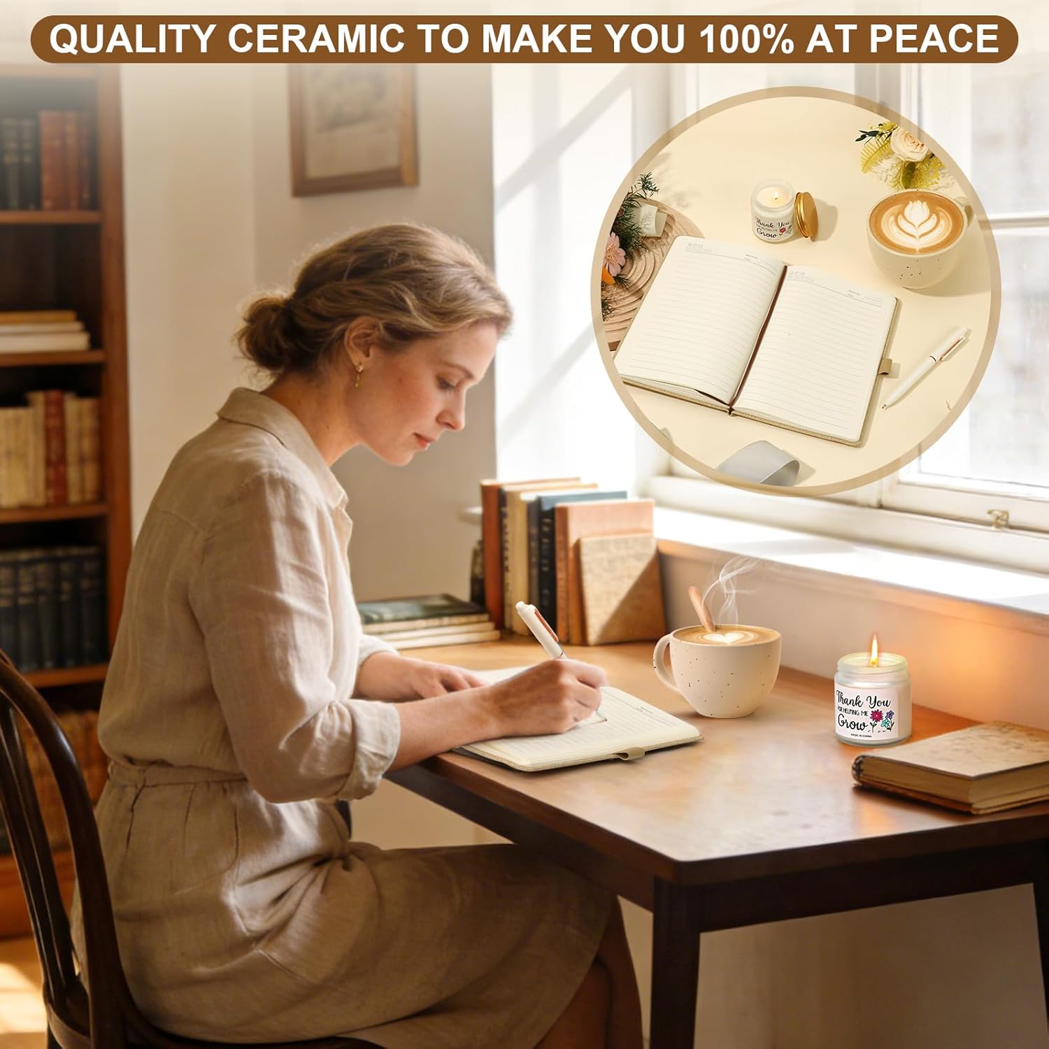 Self Care Gifts for Women - Luxury Get Well Soon Gift Baskets Spa Care Package Sympathy Inspirational Thinking of You Stress Relief Kit for Her Moms & Working Women - Mother's Day/Birthday Present - Image 7