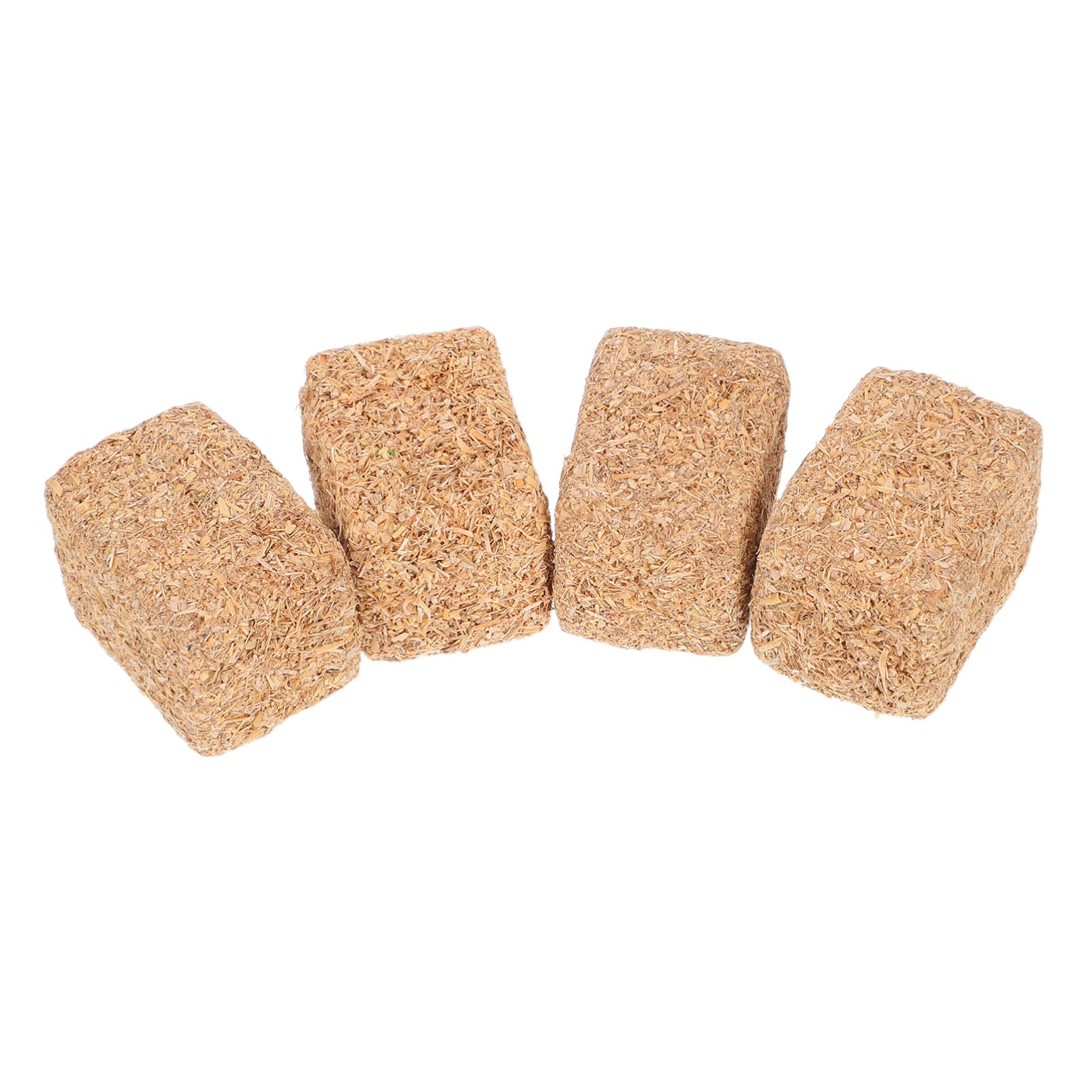 Homoyoyo 4 Pack Mini Hay Bales: Miniature Hay Bales Decor Mini Straw Dollhouse Haystack Ornament Western Farm House Haystack Craft HayBales Accessories for Dollhouse Fall Harvest Scene