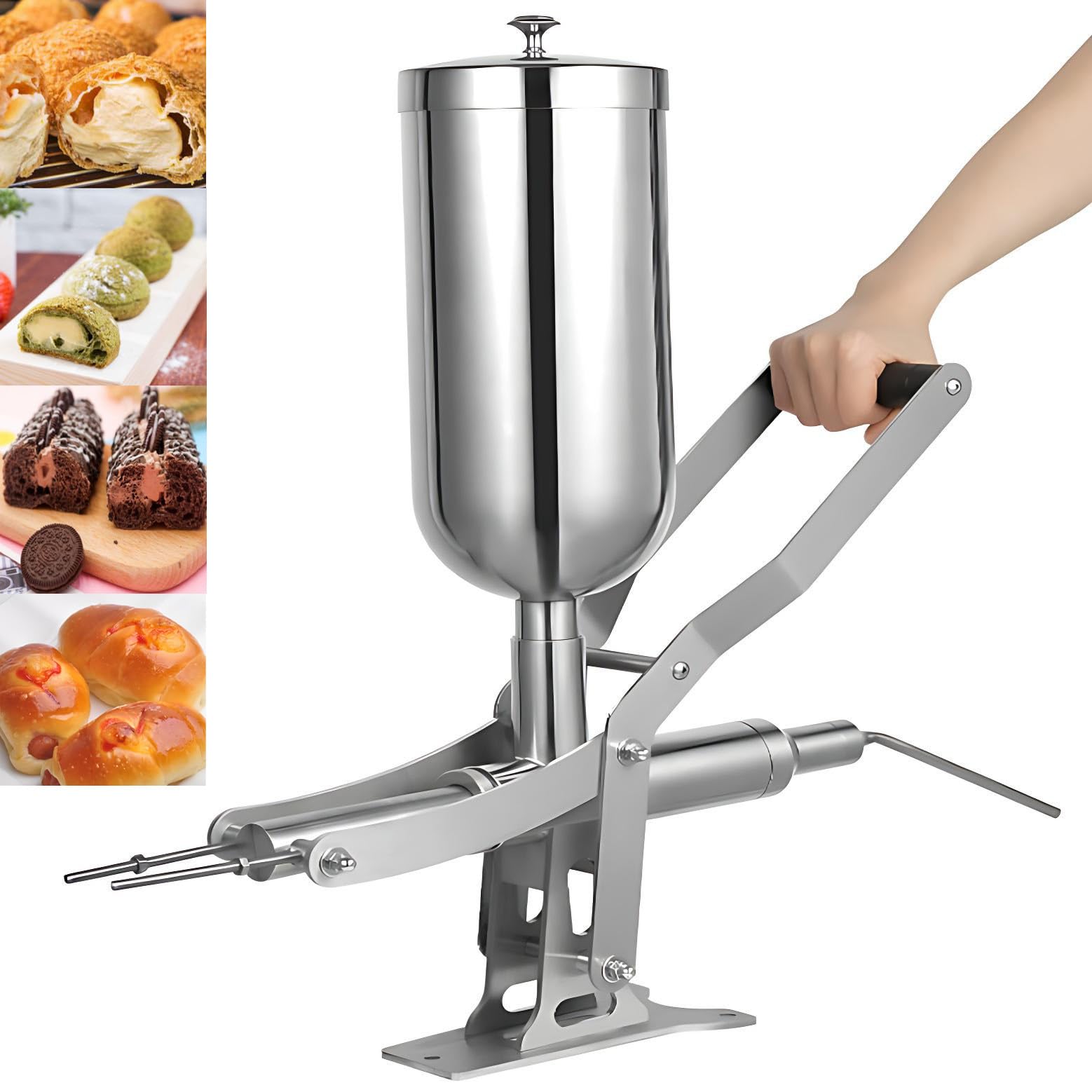 Macchina di riempimento della pasticceria commerciale con gli ugelli multipli per la cottura professionale