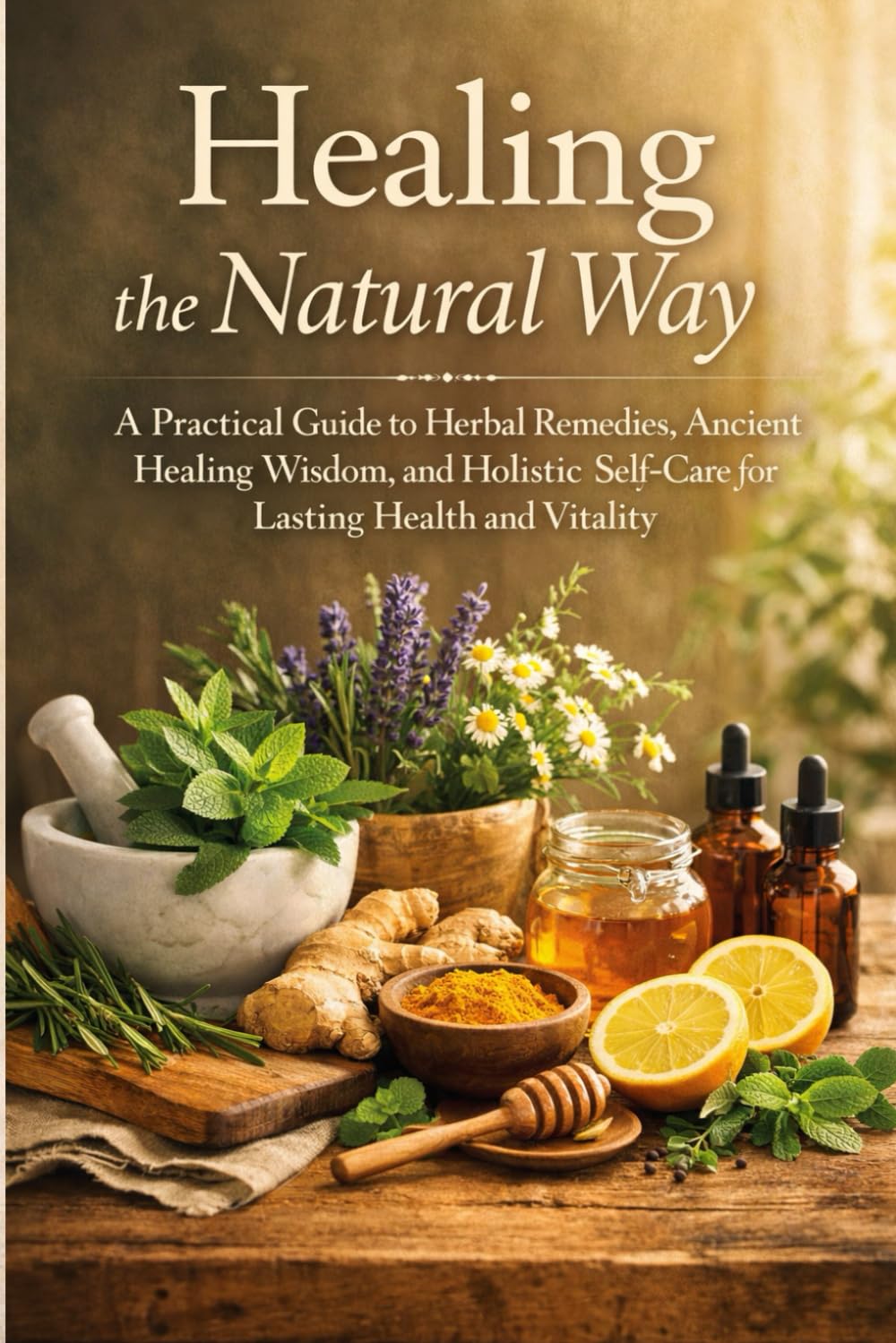 Healing the Natural Way: A Practical Guide to Herbal Remedies, Ancient Healing Wisdom, and Holistic Self-Care for Lasting Health and Vitality