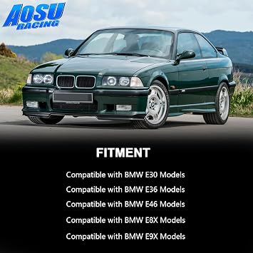 Short Shifter Box Compatible with BMW Gearbox E30 E36 E46 E8X E9X Models(Bolt On)