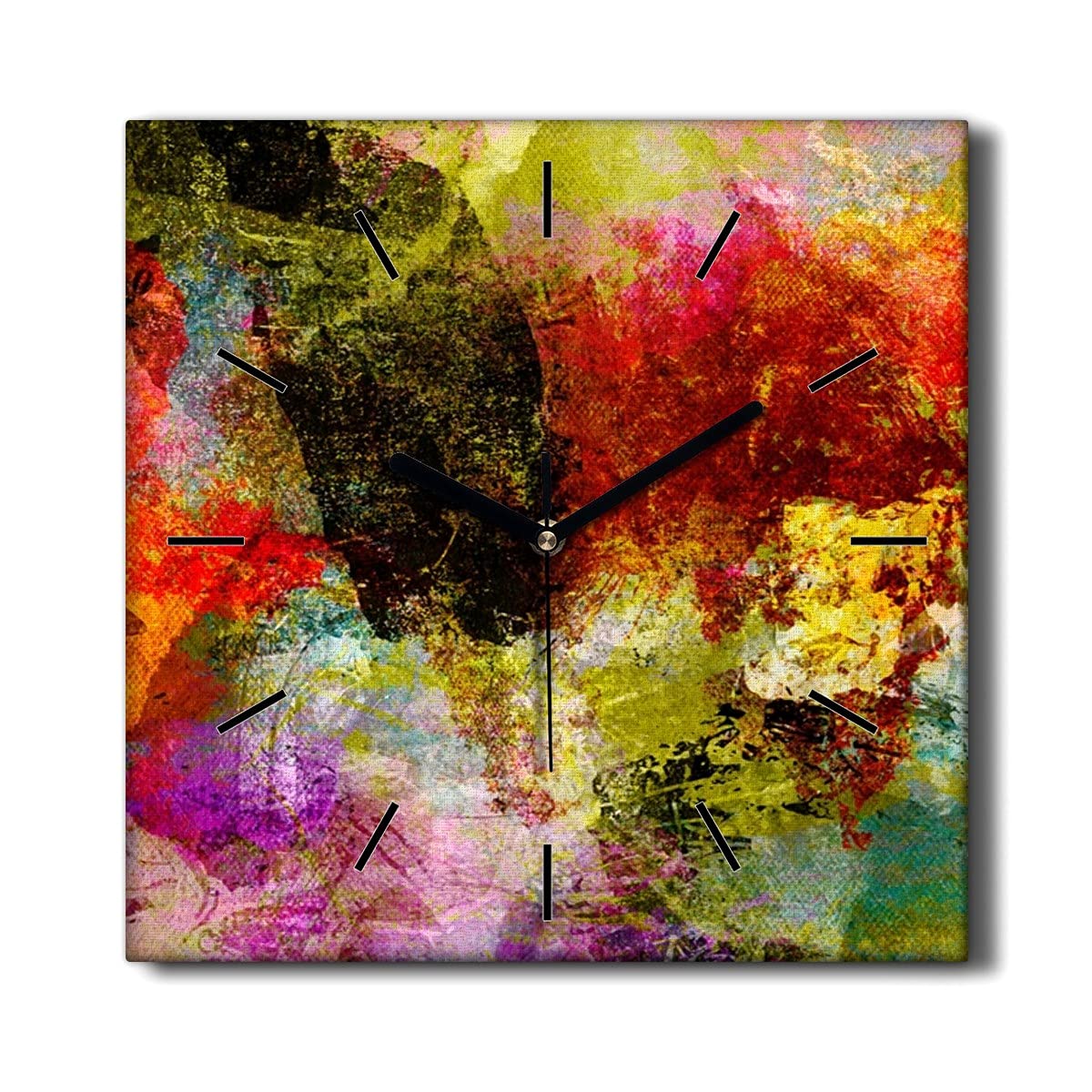 Horloge murale sans tic-tac Coloray pour un salon moderne et enfin silencieux