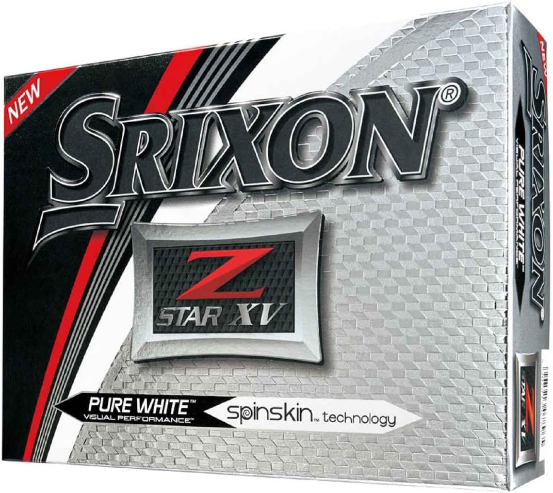 Z-Star XV 2017 Golf Balls, White (One Dozen)
