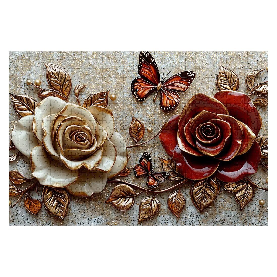 Puzzle 6000 Piezas Adultos Rosa Puzzle para Adultos Mariposa Rompecabezas Juguetes Educativos Regalos Originales para Mujer Rompecabezas Entretenimiento Creativo Divertido Familia Juego 179x105cm G-90