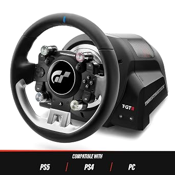 Thrustmaster T-GT II Force Feedback Racing Wheel (compatible w/ PS5, PS5 Pro, PS4 & PC)