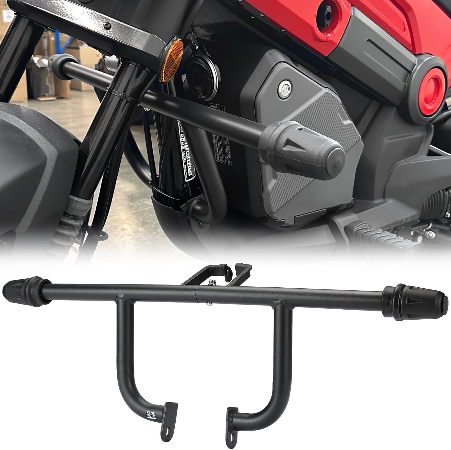 KEMIMOTO Engine Guard Crash Bar Compatible with Navi 2022 2023 2024 2025 CNC Aluminum Crash Bars