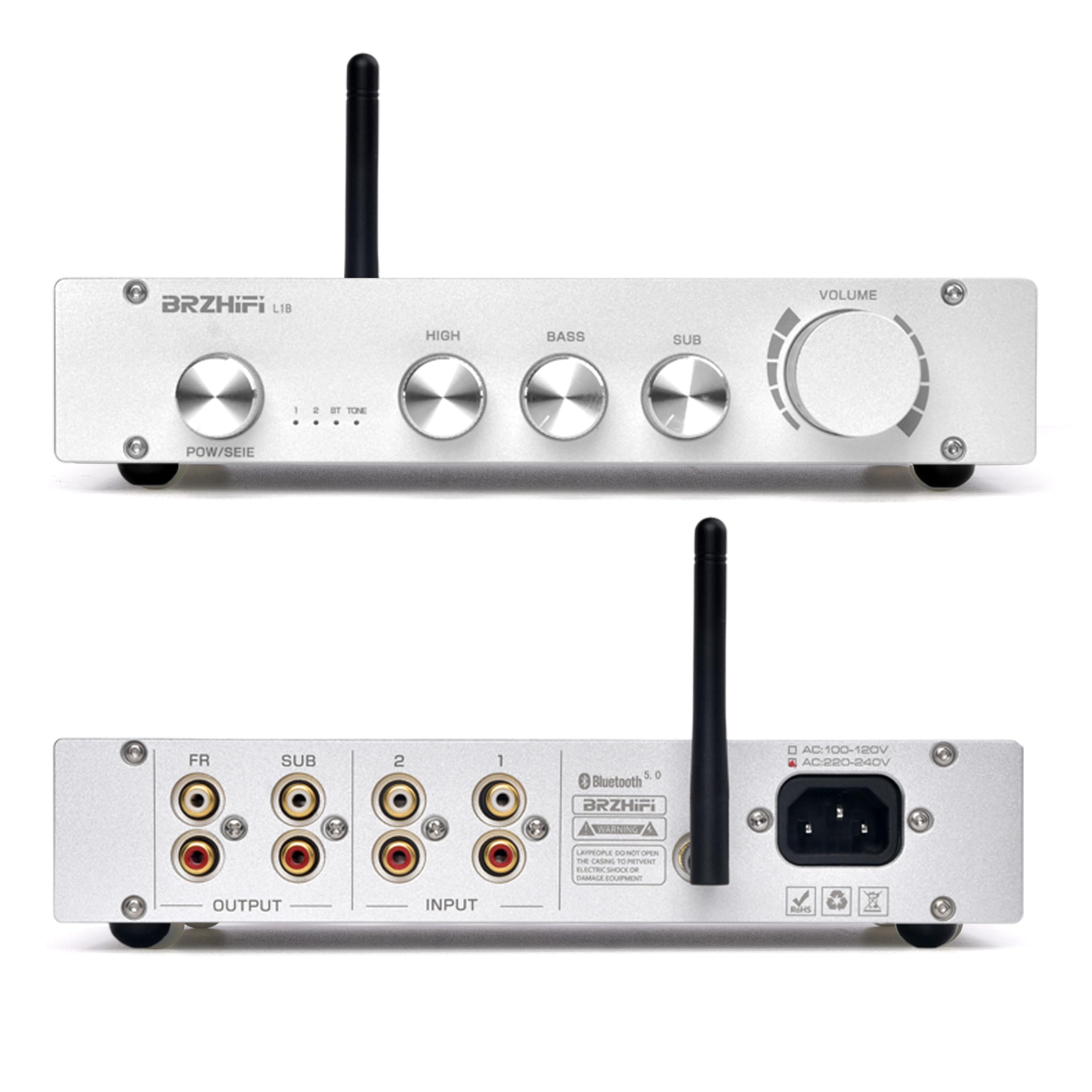 中華製プリアンプ　BRZHiFi Amazon.com: BRZHIFI L1B Pure Class A Preamp 2.1 Channel Bass