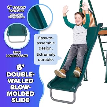 Amazon.com: Sportspower Alta Oaks Metal with Wood Deck Swing