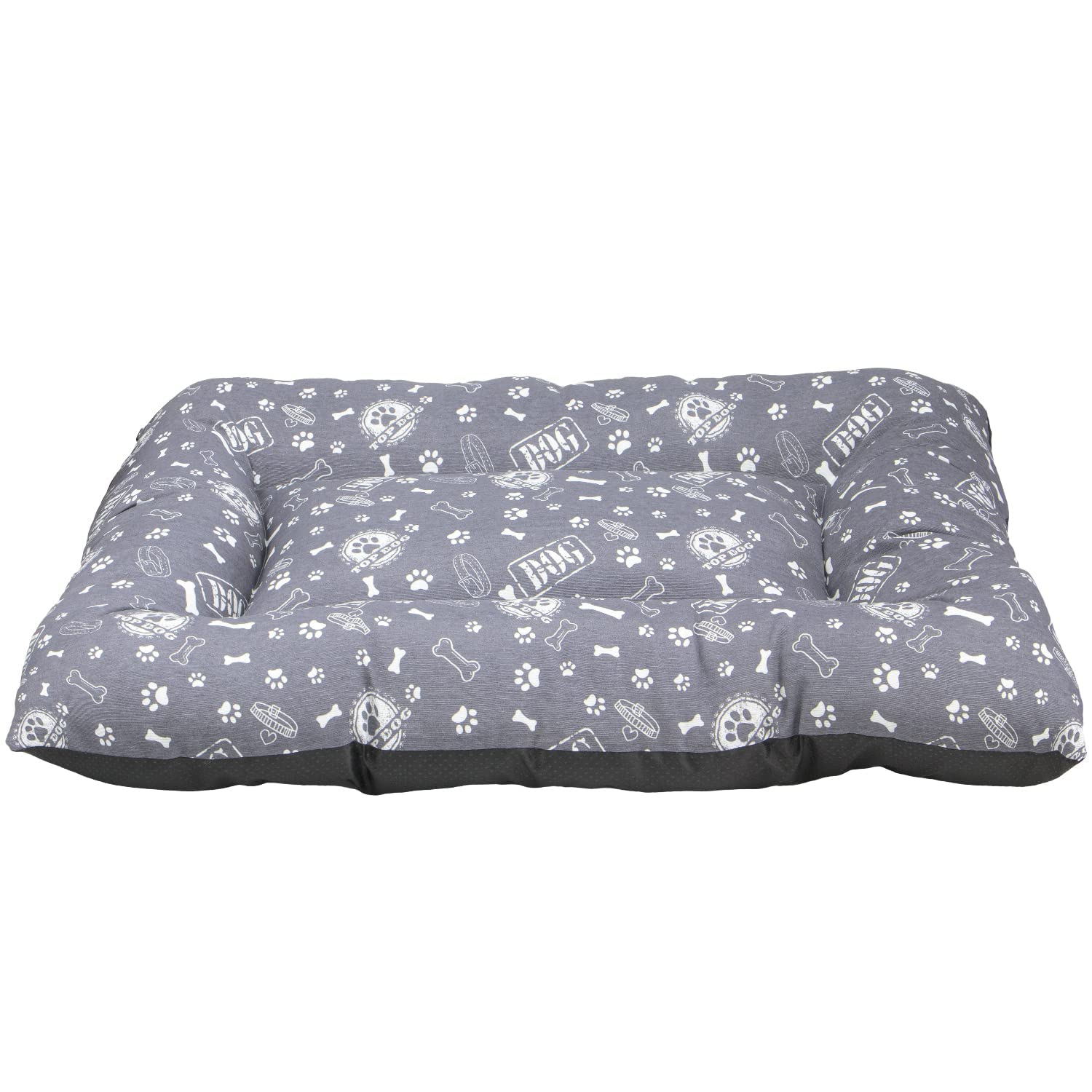 TIENDA EURASIA - Colchoneta para Perro Fabricada con Algodon y Poliester, Resistente al Rascado, Interior con Comodas Fibras de Algodon, Cama para Perro Grandes, Medianos y Pequeños (Pequeña)