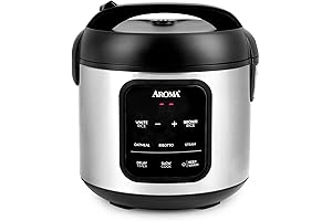 Aroma 8 Cup Digital Rice Cooker: A Culinary Companion for Perfect Rice Dishes