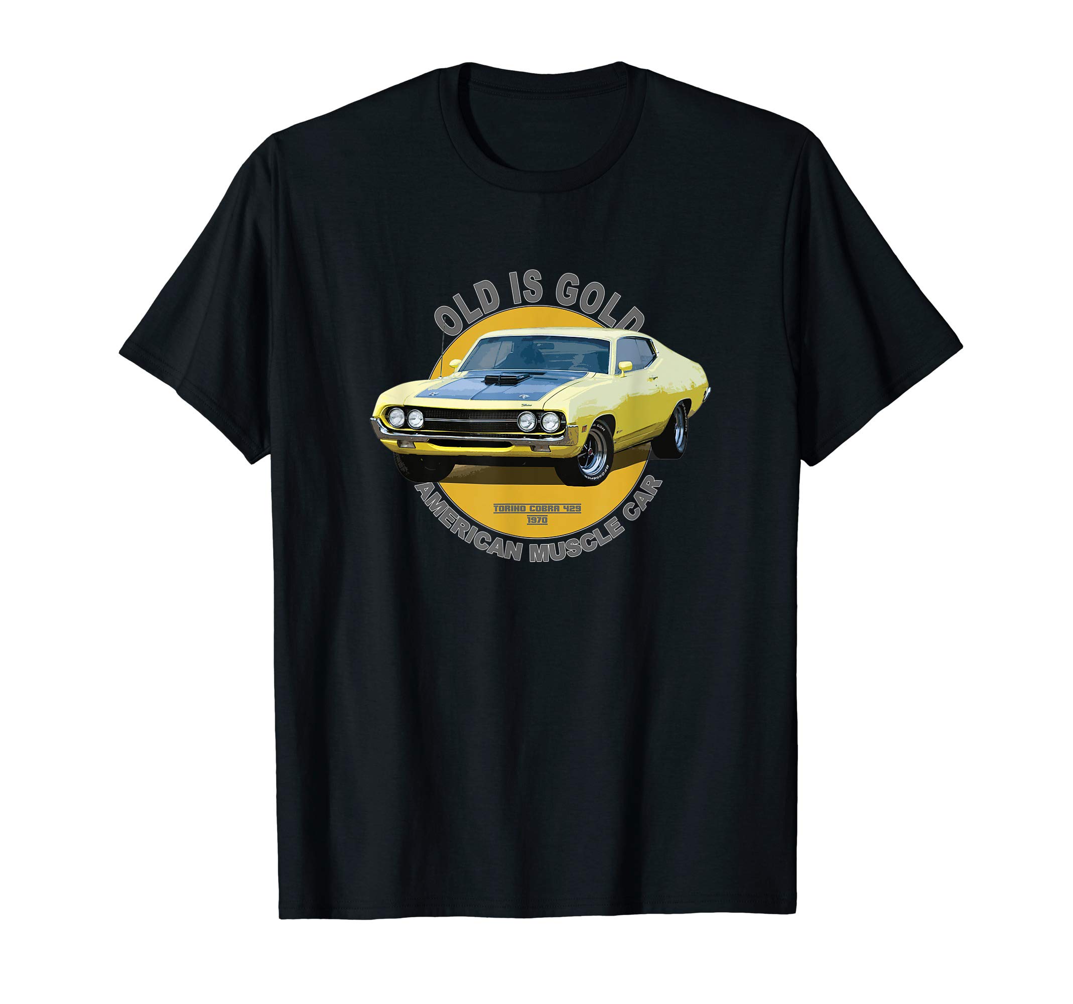 Torino 429 Super Cobra American Muscle Car 70s T-ShirtOEKO-TEX STANDARD 100