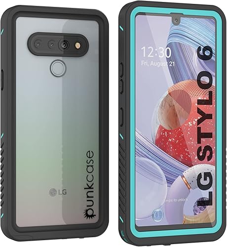 Punkcase Stylo 6 - Funda impermeable Serie Extrema Slim Fit Certificado IP68 A prueba de golpes A prueba de suciedad a prueba de nieve Funda de