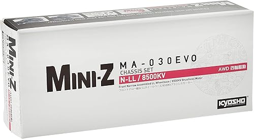 Miniatura 4 de Kyosho America 32180 Mini-Z AWD MA-030EVO Juego de chasis (8500KVDWS incluido)