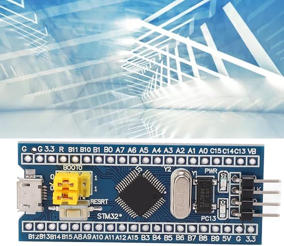 STM32F103C8T6 Smallest System Development Board, Mirco USB 40 Pin Core Learning Module, USB Communication and Power Supply, SWD Debug Interface, Includes 5 Modules, Convenient for DIY Electrical Testing
