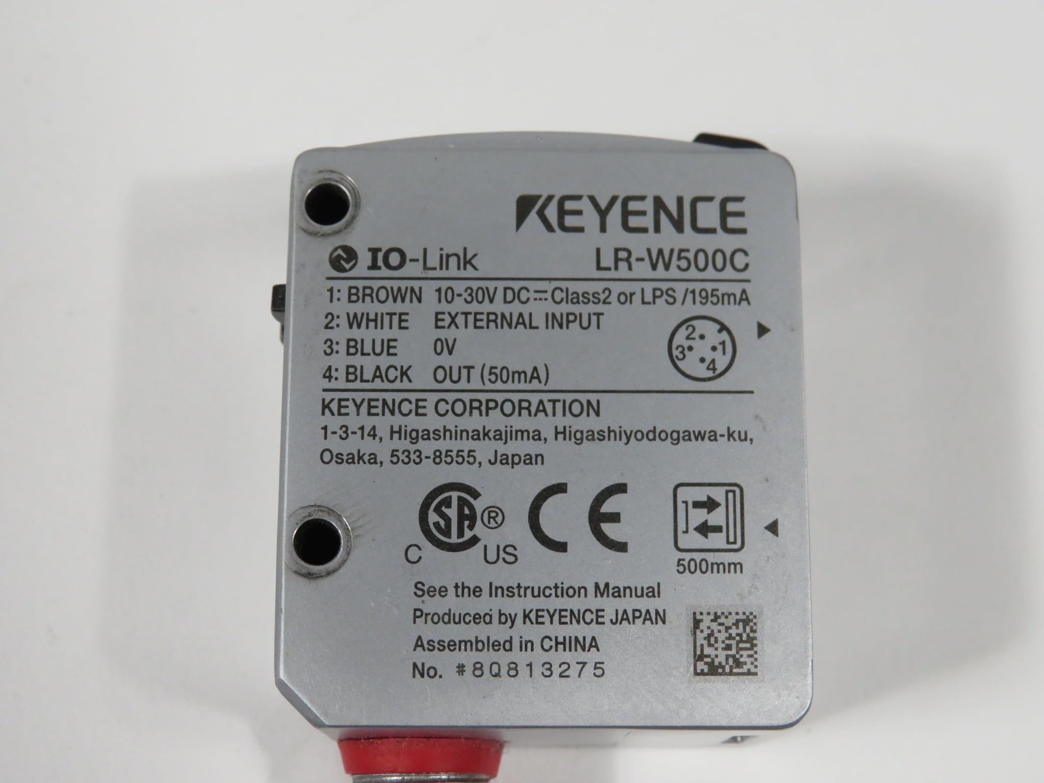 KEYENCE Corp LR-W500C Sensor: Amazon.com: Industrial & Scientific