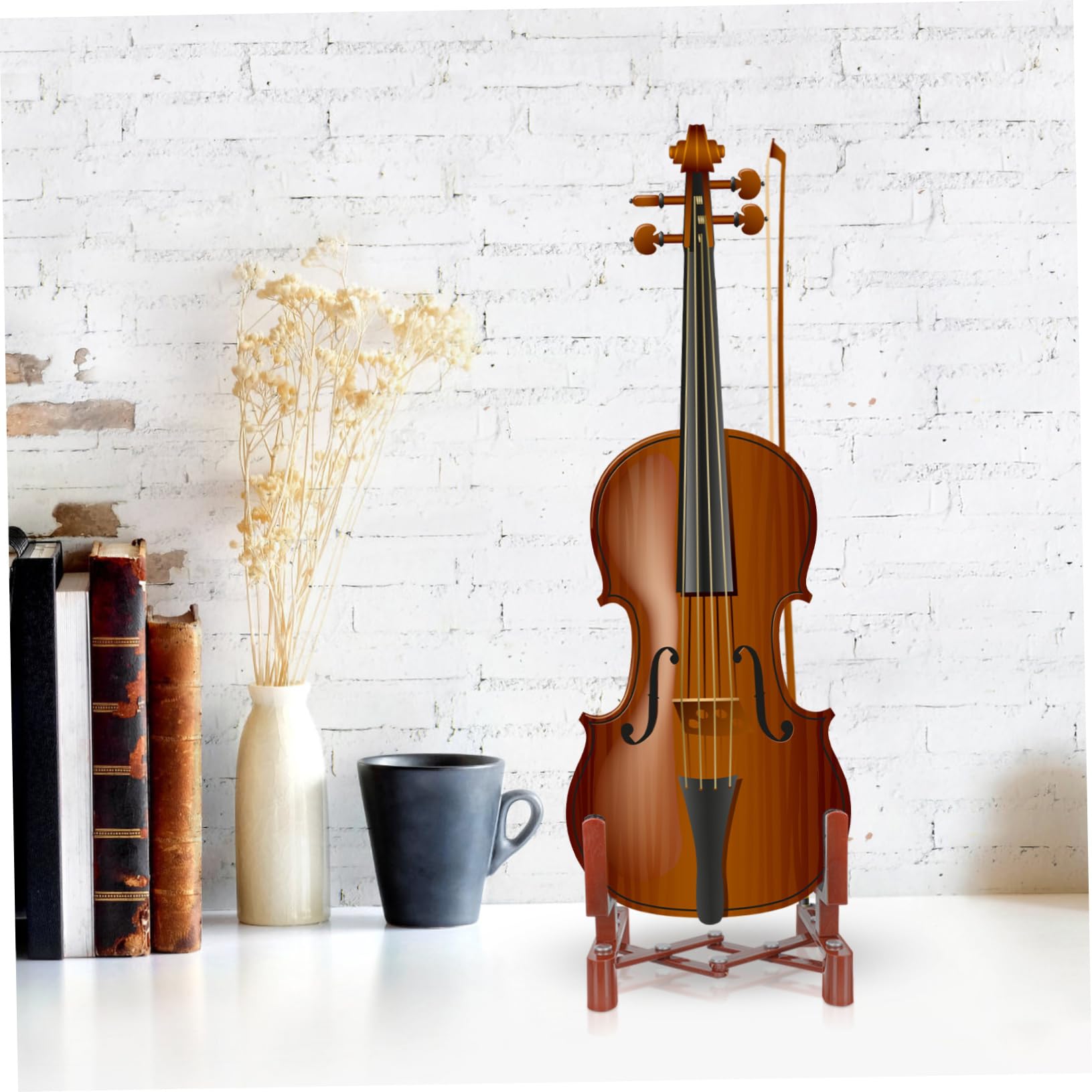 NULYLU Violin Rack Stretchable Violin Display Strong Load Capacity Ideal Present for Musicians
