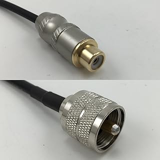 3 feet RG316 RCA FEMALE to PL259 UHF Male Pigtail Jumper RF coaxial cable 50ohm Quick USA Shipping