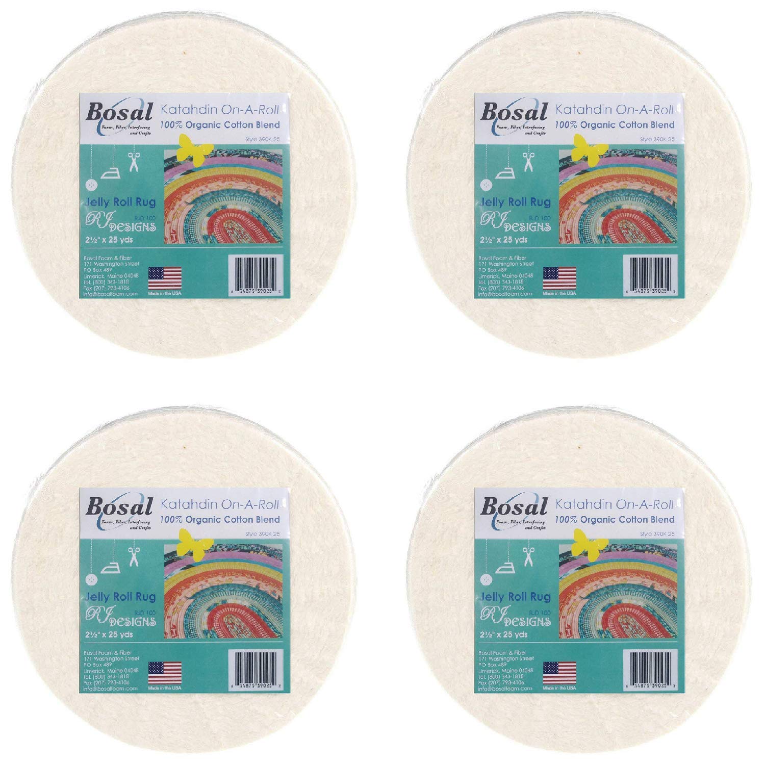 Bosal Katahdin batting coton bio anti deformation patchwork