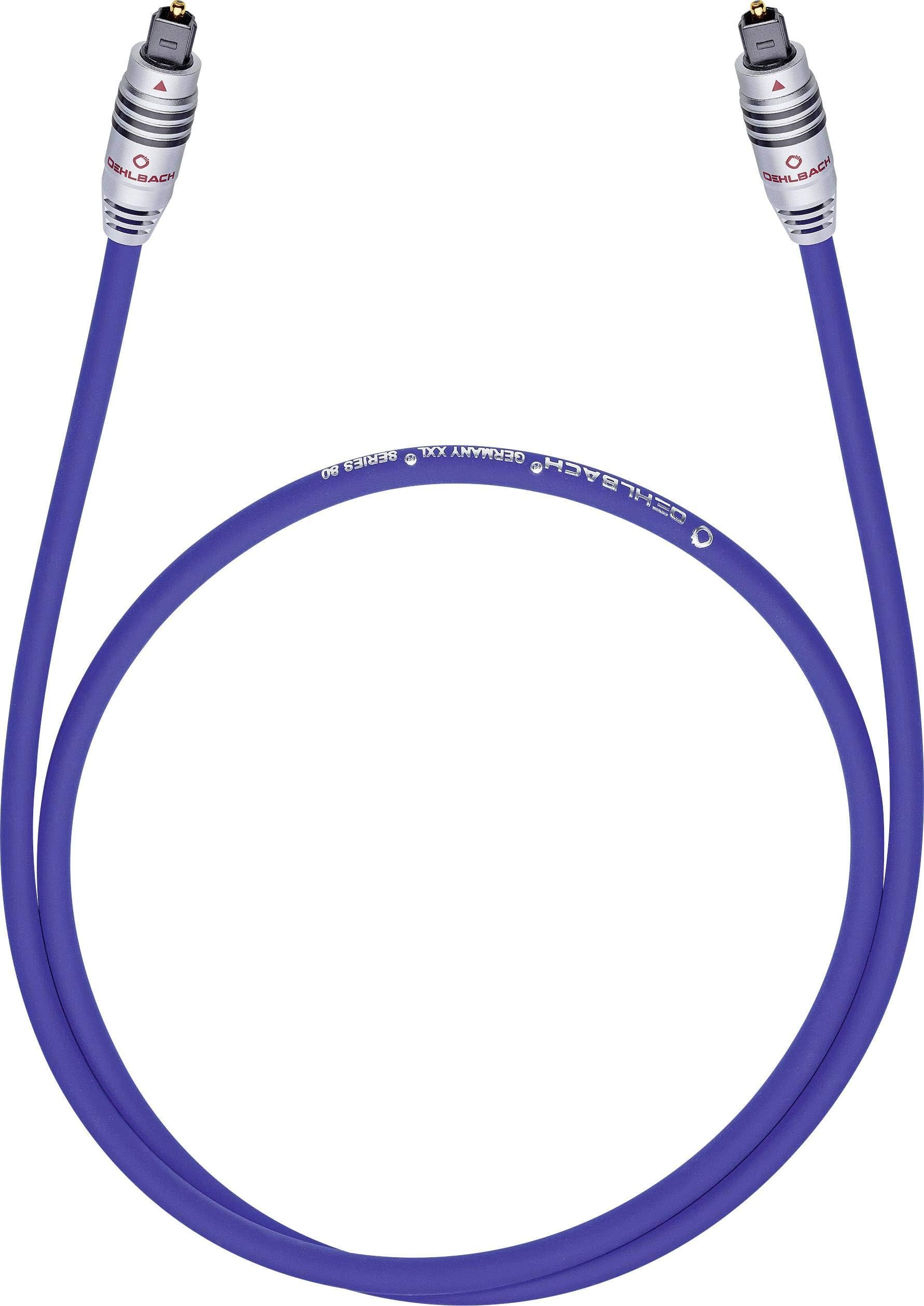 Oehlbach Cavo ottico digitale XXL Serie 80 Premium Class