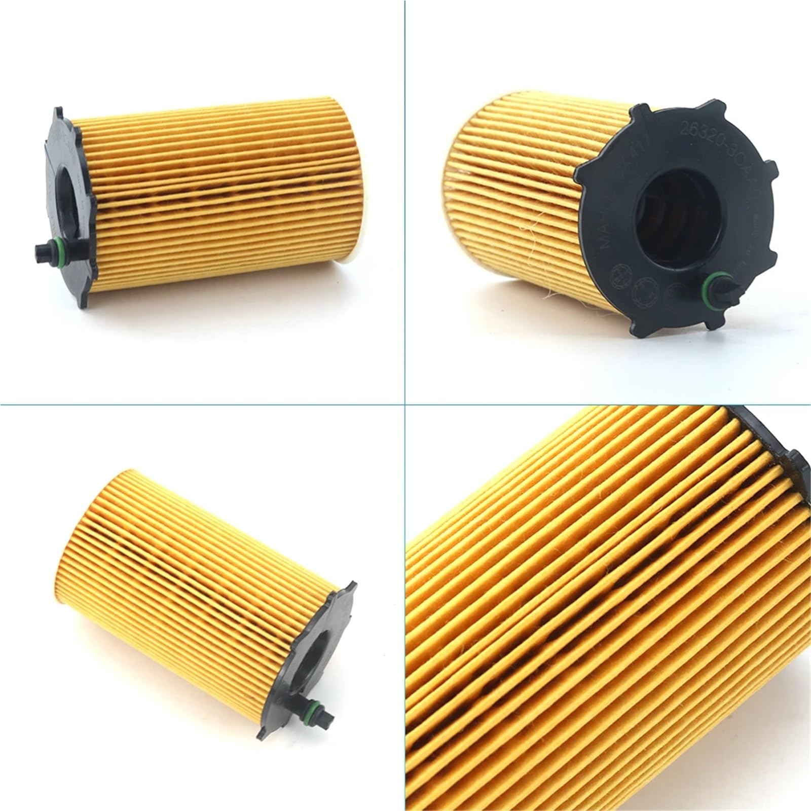 Filtro de Aceite 26320-3CAA0 for 1.4 y 1.6 HDI+ 1.4 1.5 y 1.6 TDCI 1109AY (6/10 Unidades)(6PCS)