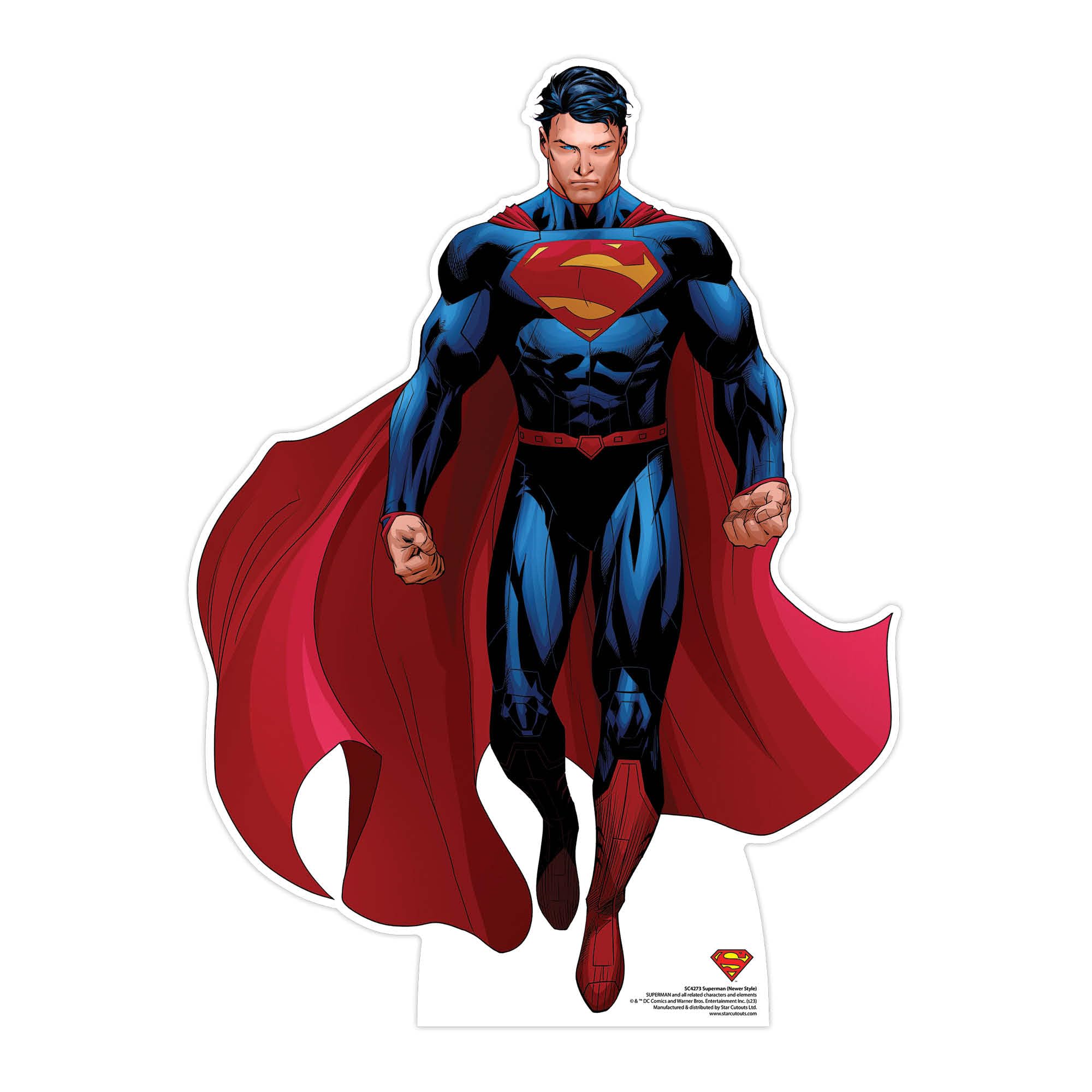 Star Cutouts SC4273 Superman Style Small Cardboard Cutout