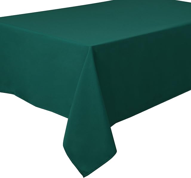 Home Direct Extra Large Rectangular Fabric Tablecloth Table Cover 150x250cm 59"x98" Teal