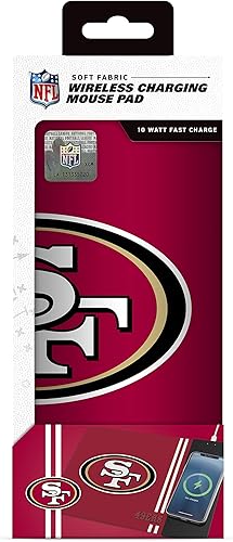 Vista 27 de SOAR Alfombrilla de mouse de carga inalámbrica NFL