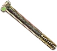 Vista 13 de 014973252137 Tornillos hexagonales gruesos de grado 8, 3/8-16 x 1 pulgada, 50 piezas