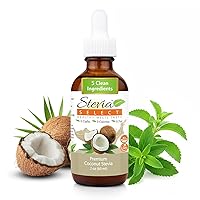 Vista 28 de Stevia Select Extracto Puro de Stevia de Coco – Edulcorante sin calorías – Extracto de stevia líquido totalmente natural – Líquido de azúcar Keto