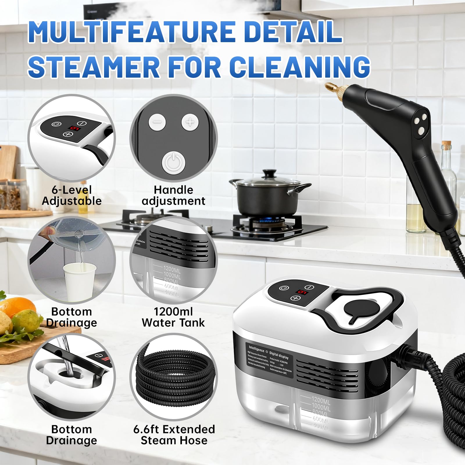 SRGARH Steam Cleaner - Powerful Home & Car Cleaning -6 SRGARH Steam Cleaner - Powerful Home & Car Cleaning -6